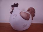 decoratie witte kip in terracotta (hoogte 21 cm), Ophalen of Verzenden, Nieuw