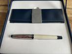 ️ Waterman Expert Deluxe 18K witte vulpen met penpunt - po, Met doosje, Ophalen of Verzenden, Zo goed als nieuw, Vulpen