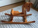Vintage houten schommelpaard, Ophalen, Zo goed als nieuw