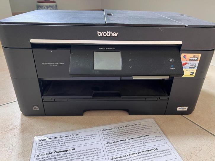All in one, Brother MFC-J5320D, print en scan, Computers en Software, Printers, Zo goed als nieuw, All-in-one, Inkjetprinter, Faxen