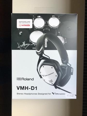 Roland VMH-D1 Drummer Headphones NEW - WARRANTY beschikbaar voor biedingen