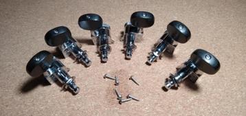 Graph Tech Ratio Locking Tuners 3L+3R - Chrome and ebony beschikbaar voor biedingen