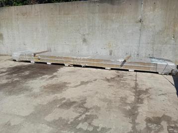 16 m² sandwichpanelen dakbedekking of wand ;brandwerend 17cm beschikbaar voor biedingen