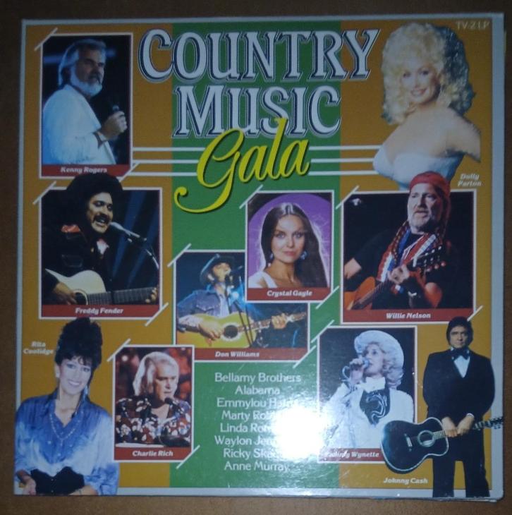 Country Music Gala – Dubbel-LP (TV 2 LP), Cd's en Dvd's, Vinyl | Country en Western, Zo goed als nieuw, 12 inch, Ophalen of Verzenden