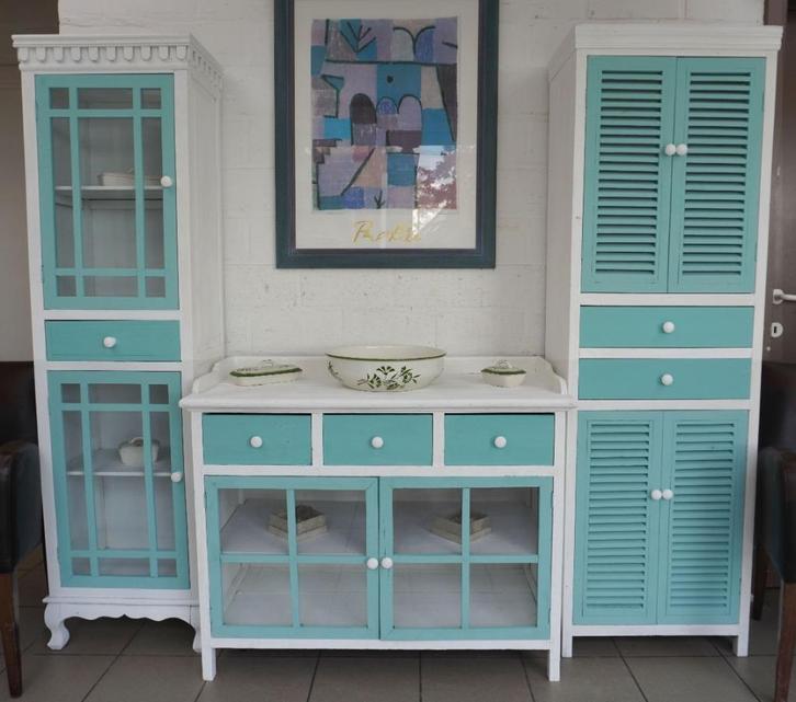 Mooie set van 3 populieren meubels, Kinderen en Baby's, Kinderkamer | Overige Meubels, Gebruikt, Ophalen of Verzenden