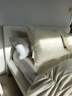 IKEA bed WIT incl. Matras en Topping, Huis en Inrichting, Slaapkamer | Bedden, Ophalen, Gebruikt, Wit, 140 cm