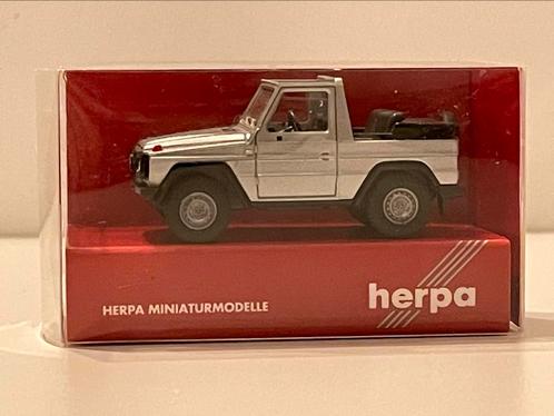 Herpa Mercedes G-klasse cabrio 1/87, Hobby & Loisirs créatifs, Voitures miniatures | 1:87, Comme neuf, Voiture, Herpa, Enlèvement ou Envoi