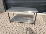 Inox werktafel met onderblad, Zakelijke goederen, Ophalen