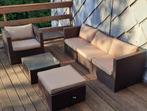 Lounge in de tuin, Tuin en Terras, Ophalen, Zo goed als nieuw, Wicker, Tuinset