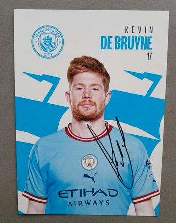 Fankaart van Kevin de Bruyne. beschikbaar voor biedingen