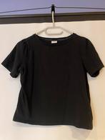 Zwarte t-shirt jaqueline de yong, Kleding | Dames, T-shirts, Nieuw, Maat 34 (XS) of kleiner, Ophalen of Verzenden, Zwart