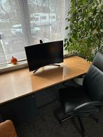 Bureau met gratis bureaustoel 180cm x 80cm, Huis en Inrichting, Bureaus, Ophalen of Verzenden, Bureau