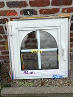 Raam klein alu wit, Ophalen, Gevelraam of Ruit, Gebruikt, Minder dan 80 cm