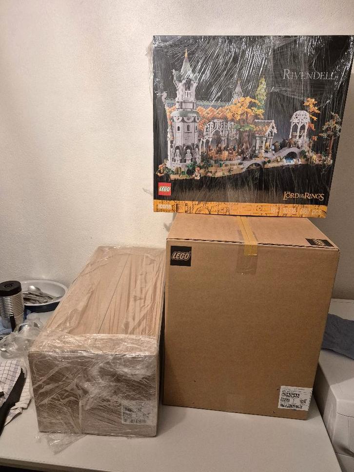 Lego Titanic 10294, Rivendell 10316 en Ferrari Daytona 42143, Kinderen en Baby's, Speelgoed | Duplo en Lego, Nieuw, Lego, Complete set