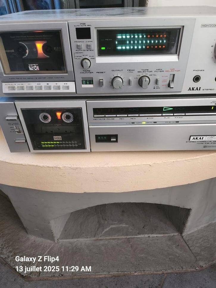 AKAI CS-F330, Audio, Tv en Foto, Cassettedecks, Akai, Ophalen