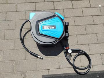 Zelfoprollende Perslucht Slang + Filter/Waterafscheider, Enlèvement, Comme neuf, 10 bars ou plus