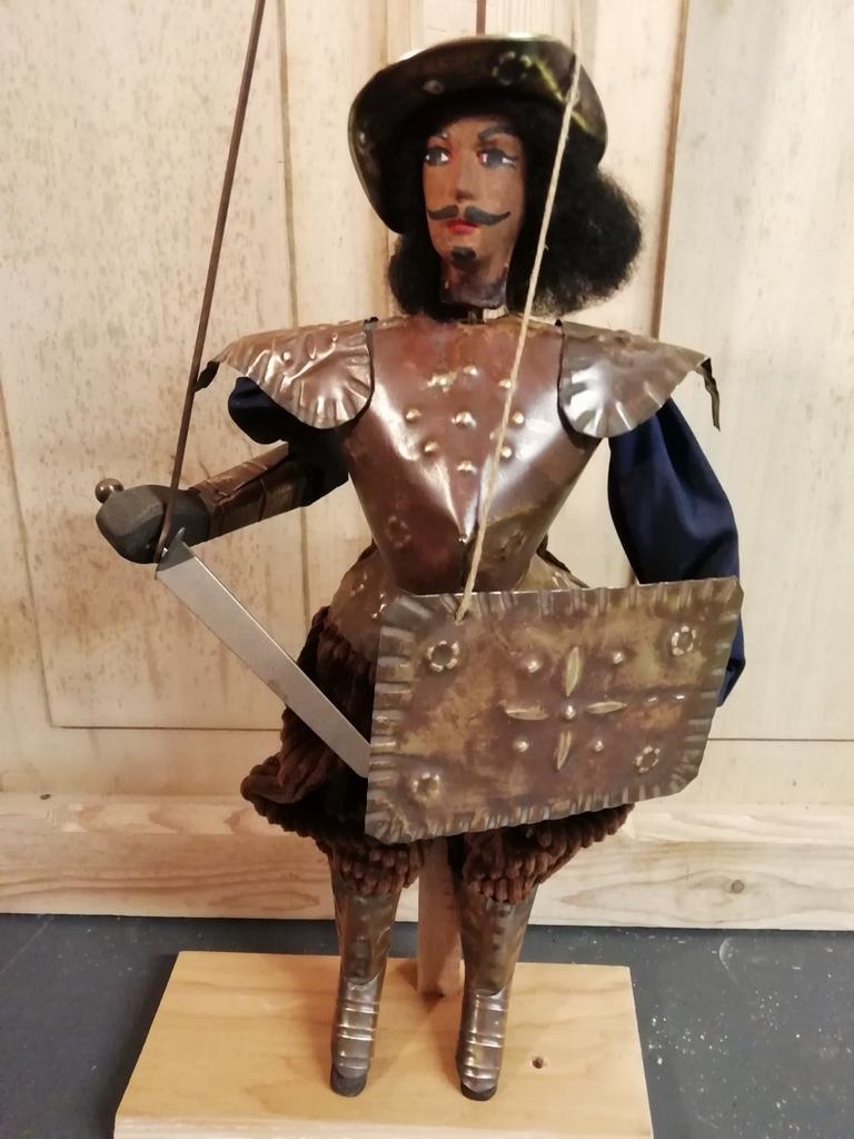 ROBA Set de 4 Marionnettes à Main en Peluche - pour Théâtre de Guignol - Jeux - Jouets