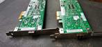 2x QLOGIC QLE2460-HP 4GB PCIe-to-Fibre Channel (FC) Host Bus, Computers en Software, Harde schijven, Ophalen, Intern, Server, Zo goed als nieuw