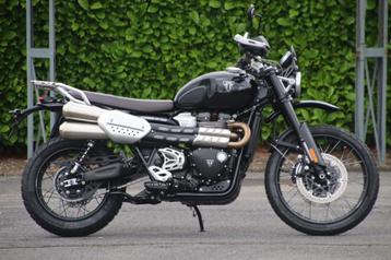 Triumph Scrambler 1200 X  1500km disponible aux enchères