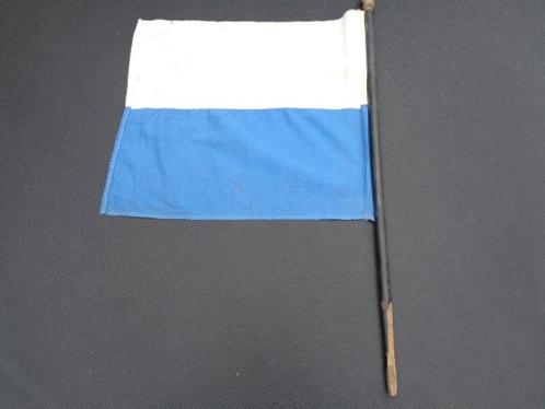 Antieke wimpel , sein vlag , aanvang 20ste eeuw, Antiquités & Art, Curiosités & Brocante, Enlèvement ou Envoi