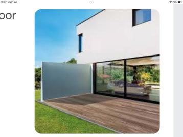 Windscherm 1,6m hoog 3m lang, Enlèvement