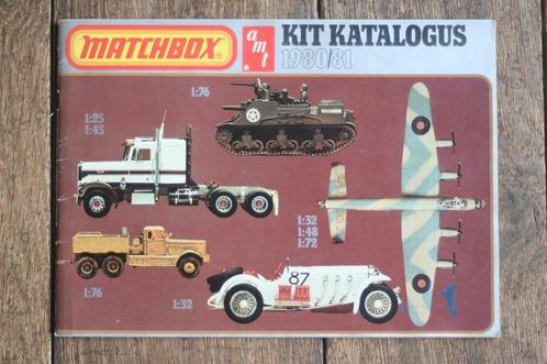 Matchbox Kit catalogus 1980 / 1981, Hobby en Vrije tijd, Modelbouw | Auto's en Voertuigen, Zo goed als nieuw, Overige typen, Overige merken