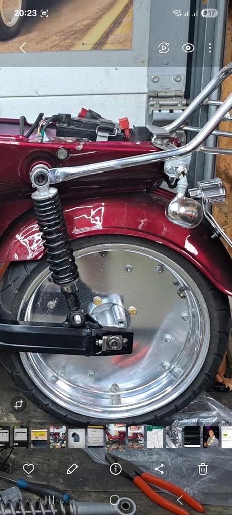 Dax chaly of monkey velgen, Motoren, Onderdelen | Honda, Ophalen