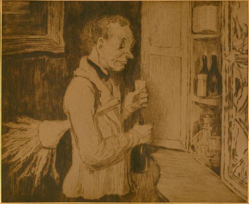 D'après Honoré Daumier, "Les cinq sens : le goût", Antiquités & Art, Art | Dessins & Photographie, Enlèvement