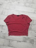 Rood t-shirt, Kleding | Dames, T-shirts, Shein, Maat 38/40 (M), Ophalen of Verzenden, Zo goed als nieuw