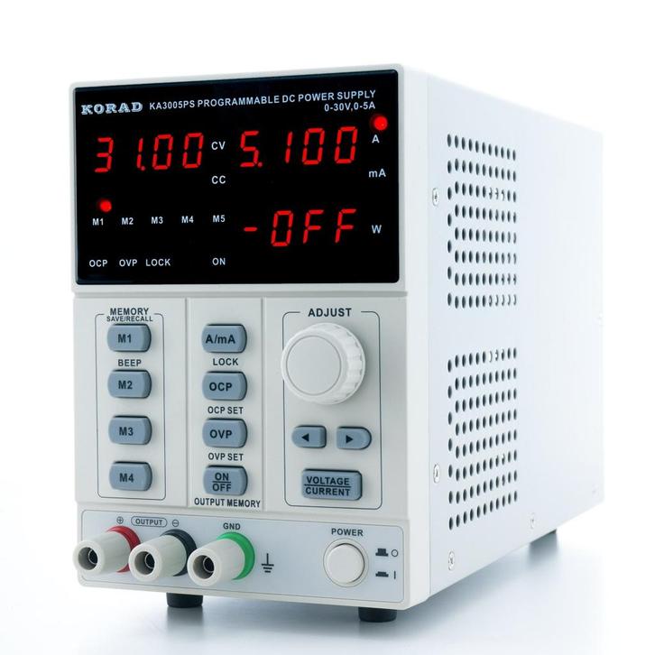 Korad KA3005PS voeding, Doe-het-zelf en Bouw, Meetapparatuur, Nieuw, Ophalen