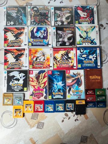 Pokemon Games beschikbaar voor biedingen