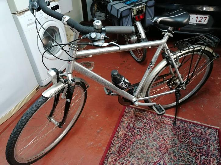 Herenfiets te koop, Fietsen en Brommers, Fietsen | Heren | Herenfietsen, Zo goed als nieuw, Overige merken, 53 tot 57 cm, Versnellingen