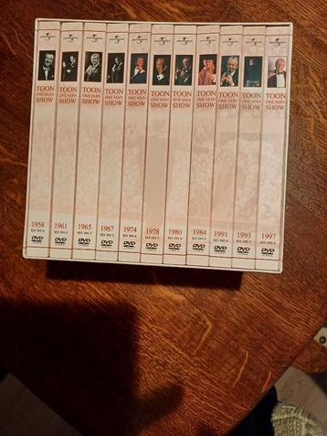 Dvd Box van 11 shows van Toon Hermans met shows uit 1958 t/m beschikbaar voor biedingen