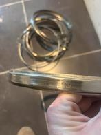 Klembanden rookafvoer 230mm, Doe-het-zelf en Bouw, Buizen en Afvoer, Ophalen, Zo goed als nieuw, Inox