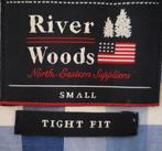 River woods hemd, Bleu, Porté, Enlèvement, River Woods