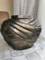 Art Deco metaal vaas, Ophalen of Verzenden