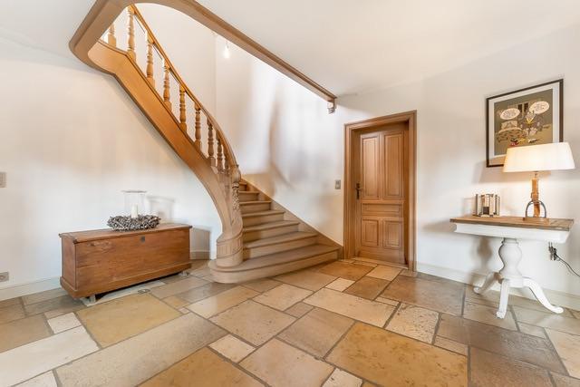 Eiken trap kunstwerk, Doe-het-zelf en Bouw, Ladders en Trappen, Zo goed als nieuw, Trap, Ophalen