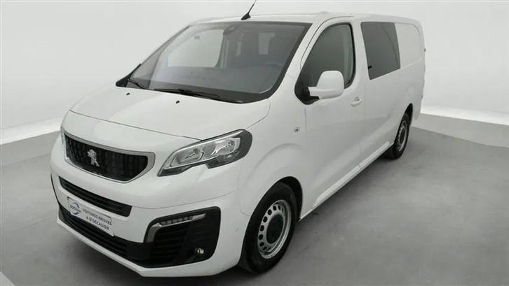 Peugeot Expert 2.0 BlueHDi EAT8 L3 DBLE CAB 6PL NAVI / CLIM, Auto's, Bestelwagens en Lichte vracht, Bedrijf, Te koop, ABS, Boordcomputer