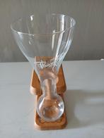Verre Kwak Van Ginste avec support comme neuf, Collections, Enlèvement, Comme neuf, Verre à bière