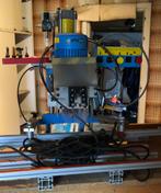 BlueMax 8 Fs boormachine met scharnierinstelling met meerder, Ophalen, Gebruikt, Boormachine