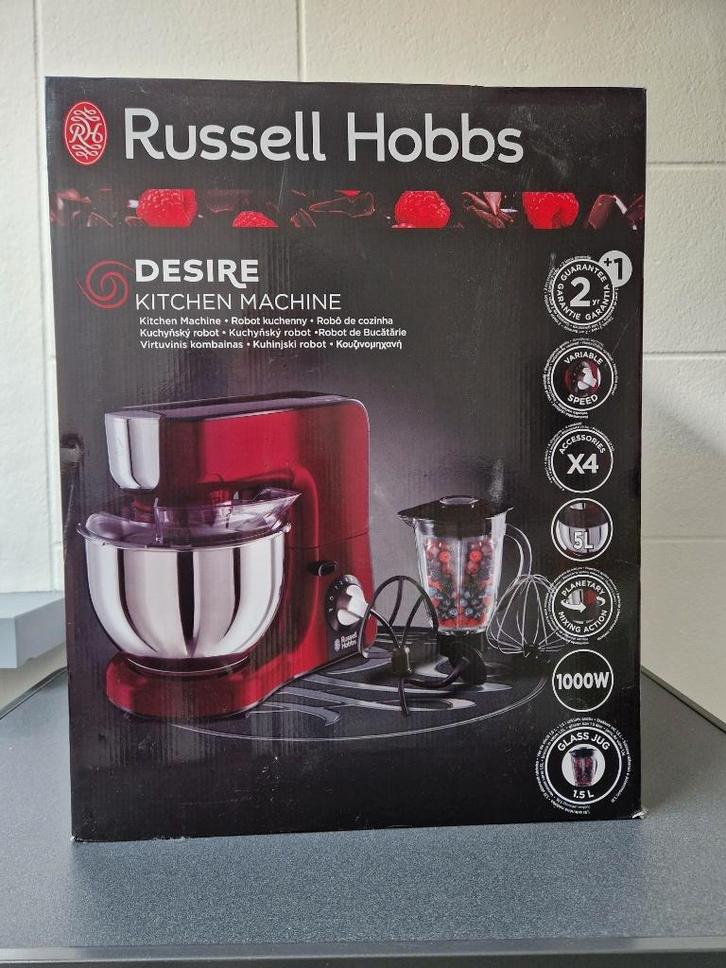 Robot culinaire Russell Hobbs Desire, 1,5 L, Electroménager, Mélangeurs de cuisine, Neuf, 4 litres ou plus, 3 vitesses ou plus