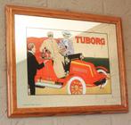 Tuborg Reclamebord / Spiegel / 1982 / Rob Otten, Brussels, Enlèvement ou Envoi, Comme neuf, Panneau publicitaire