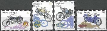 Belgie 1995 - Yvert/OBP 2615-2618 - Oude moto's (PF)