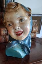 Vintage Jaren ' 50 Gipsen Kinderkopje, Verzenden