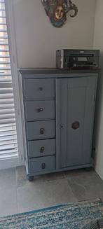 Vintage brocante kast, Antiek en Kunst, Ophalen