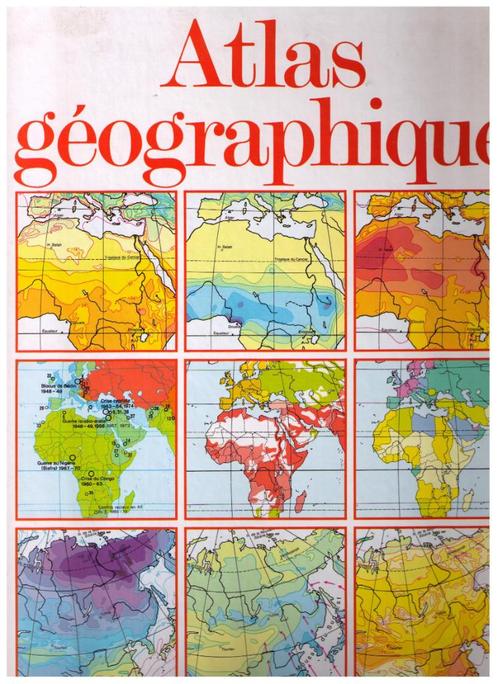 Geografische Atlas - Erasmus-edities 1996 - NIEUW, Boeken, Atlassen en Landkaarten, Zo goed als nieuw, Overige atlassen, Wereld