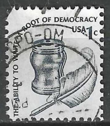 USA 1977 - Yvert 1180 - Geschreven vrijheid  (ST)
