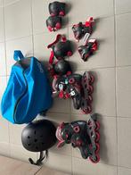 Skeelers play 5 +tas+bescherming+helm maat 29/30 !als nieuw!, Kinderen en Baby's, Speelgoed | Buiten | Rolschaatsen, Ophalen of Verzenden