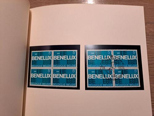 Te koop : Map met de drie BENELUX zegels 1974, Postzegels en Munten, Postzegels | Europa | België, Postfris, Ophalen of Verzenden