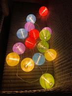 Feestverlichting slinger 15 lampionnen outdoor nylon🎉🎈🔌💡, Ophalen, Zo goed als nieuw, Overige materialen